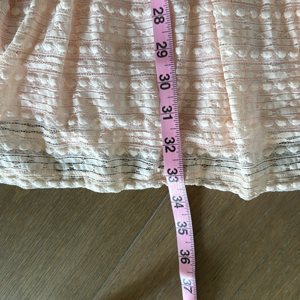 Bebe pink stripe lace dress - Picture 7 of 7